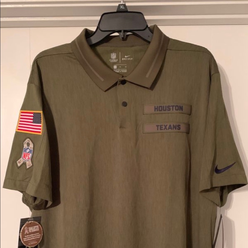 Houston Texans salute to service